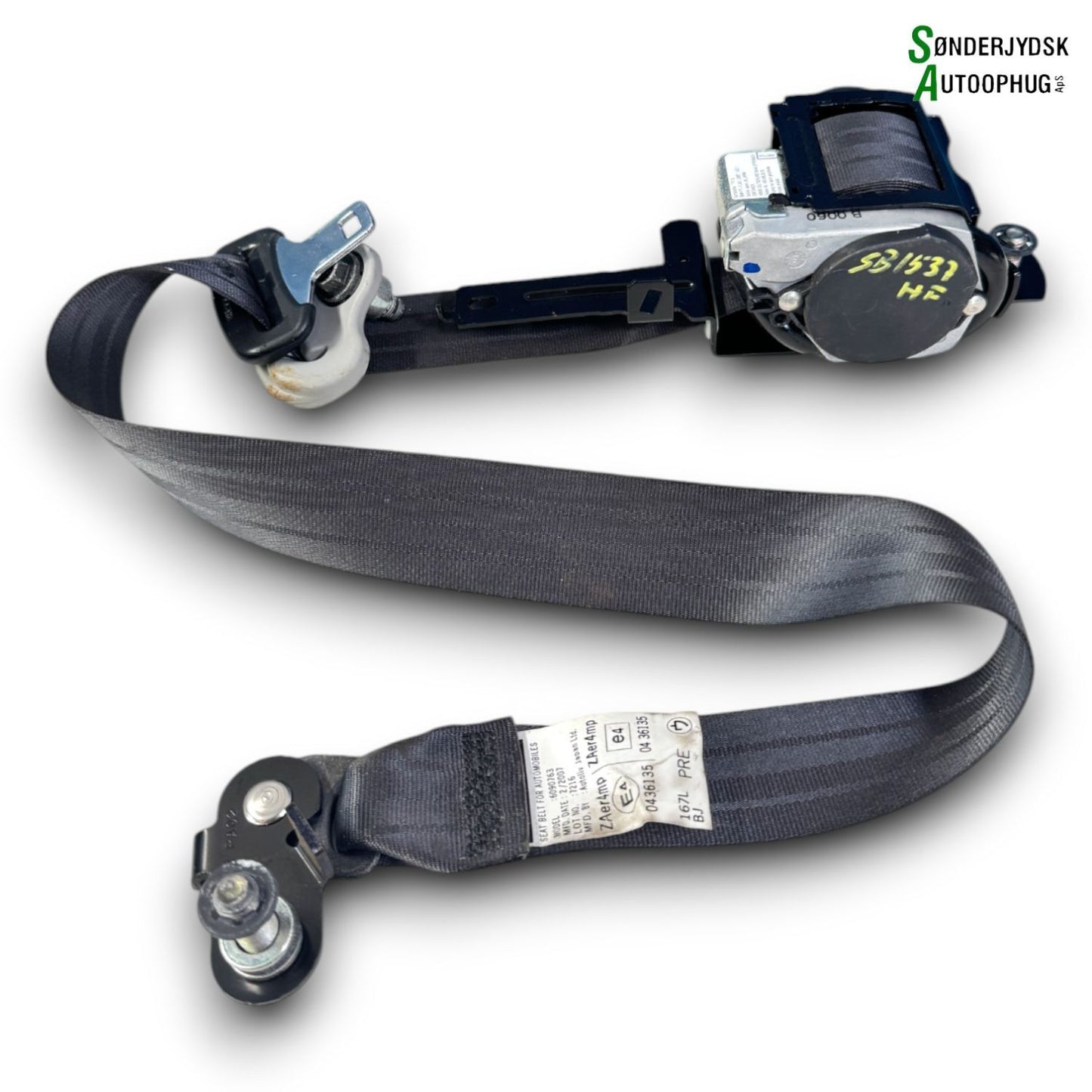 Ford Fiesta 6 Sikkerhedsseler For Med OEM Nr. 1440578 Fra Ford Ophugger