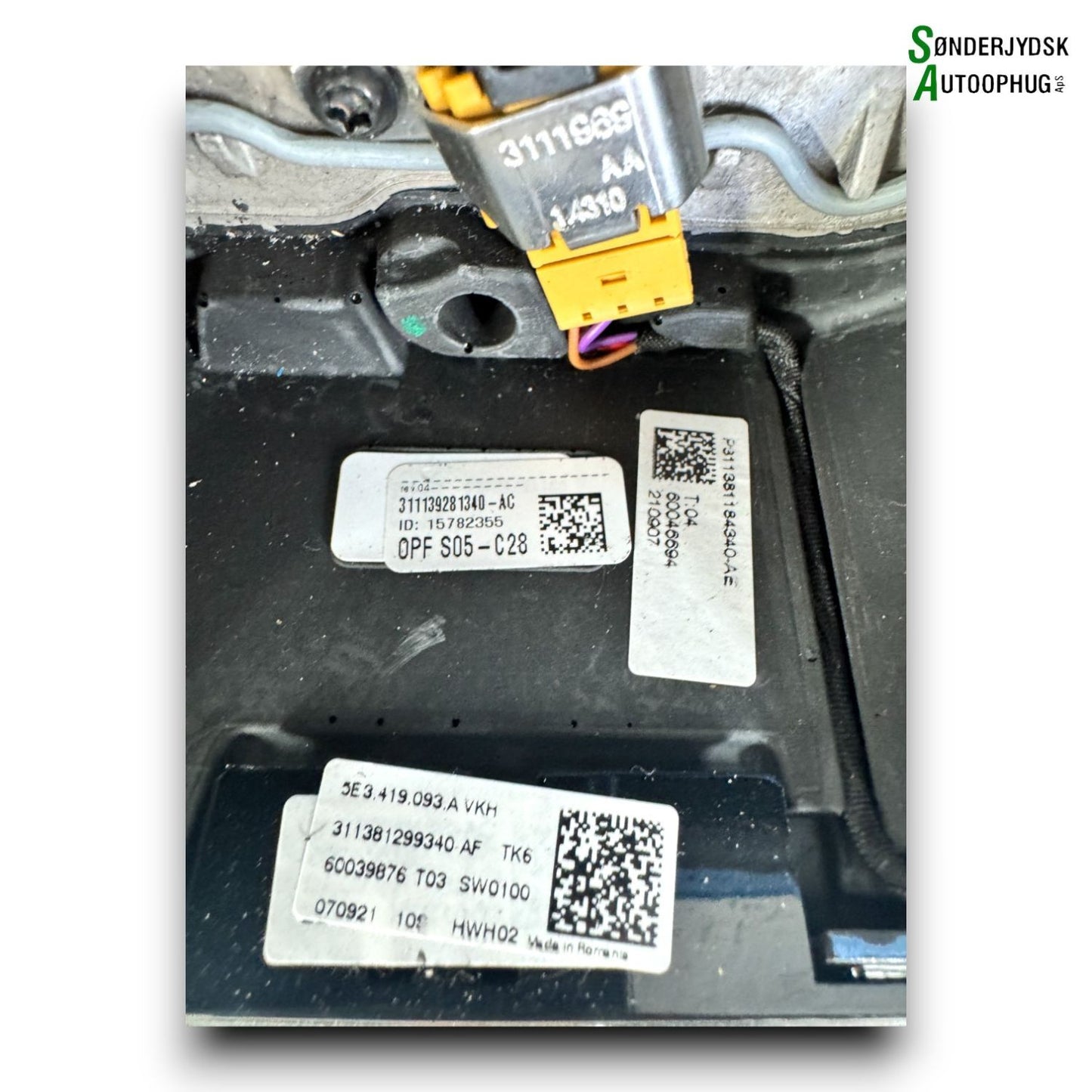 Skoda Fabia Rat Med OEM Nr. 5E3419093A Fra Skoda Ophugger