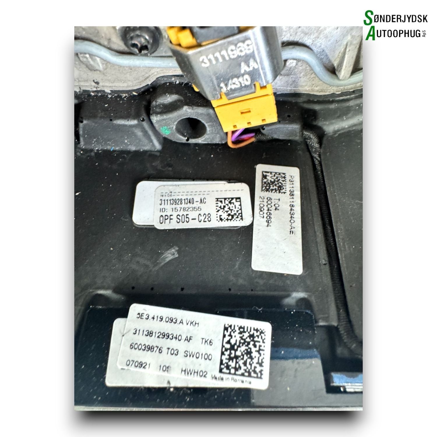 Skoda Fabia Rat Med OEM Nr. 5E3419093AVKH Fra Skoda Ophugger