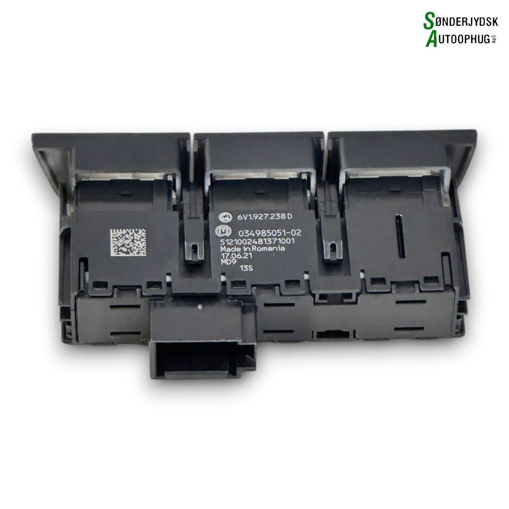 Skoda Fabia Start/Stop Kontakt Med OEM Nr. 6V1927238DWHS Fra Skoda Ophugger