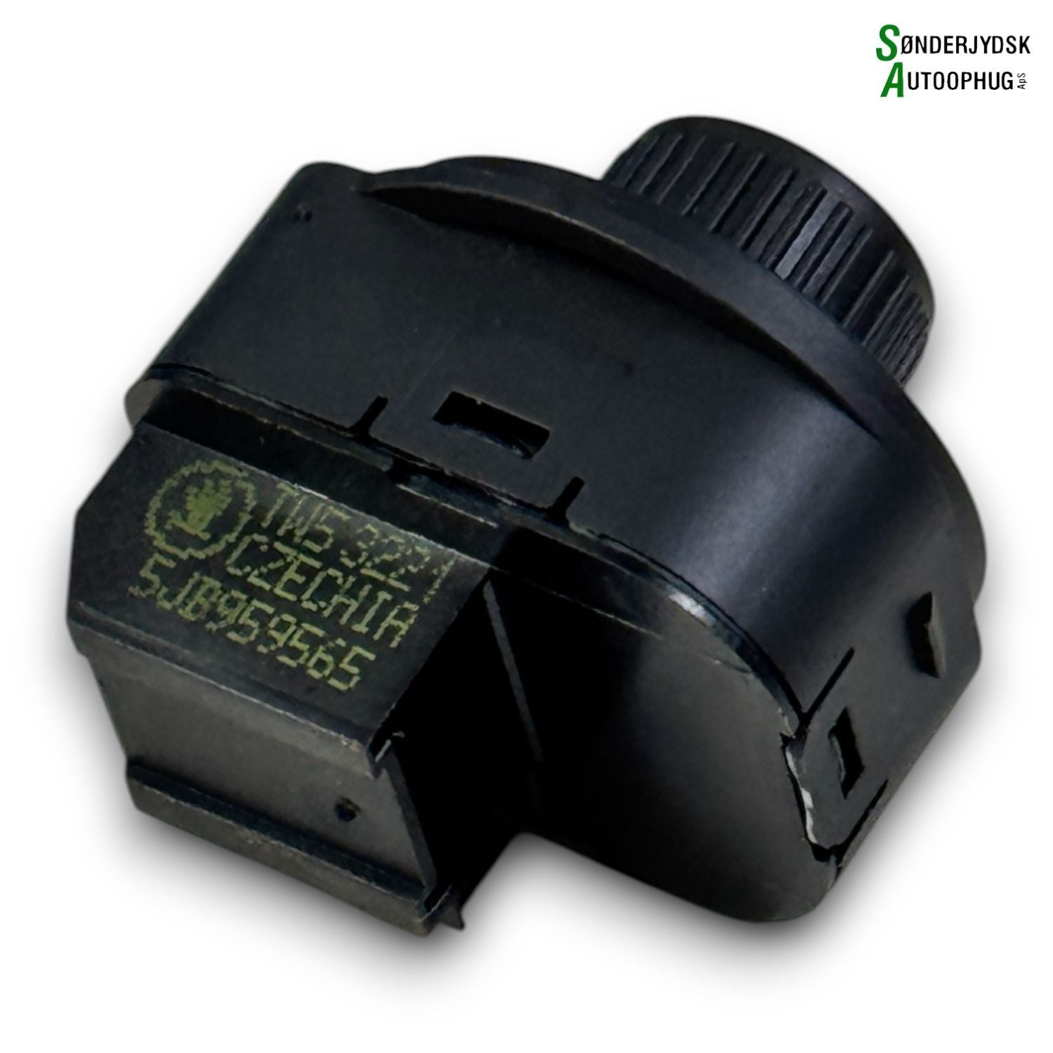 Skoda Fabia Kontakt Sidespejl Med OEM Nr. 5JB959565REH Fra Skoda Ophugger