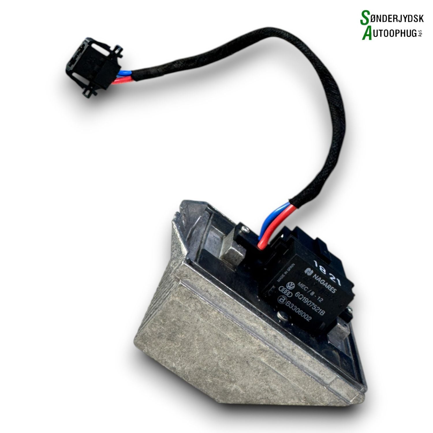 Skoda Fabia Varmemodstand Med OEM Nr. 6Q0907521B Fra Skoda Ophugger