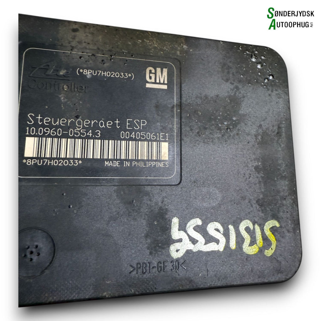 Opel Astra H ABS Pumpe Med OEM Nr. 13246535 Fra Opel Ophugger