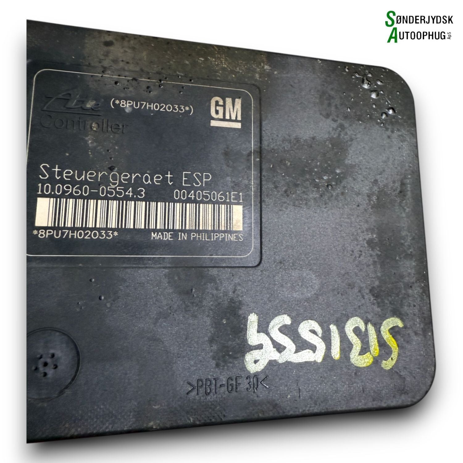 Opel Astra H ABS Pumpe Med OEM Nr. 93191515 Fra Opel Ophugger