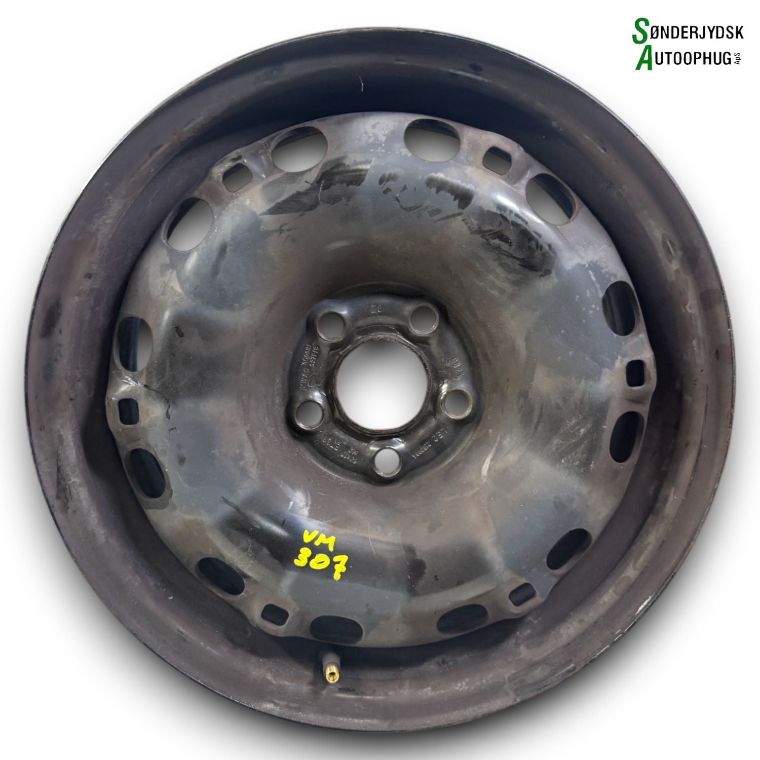 Skoda Fabia Fælg Med OEM Nr. 6C0601027F Fra Skoda Ophugger