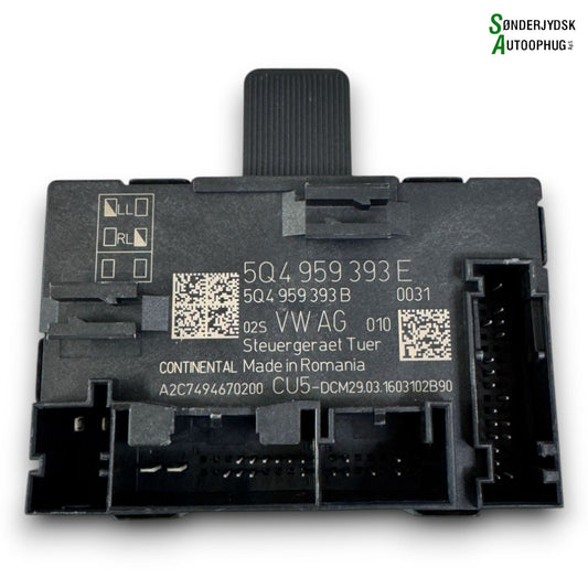 Skoda Octavia Bcm / Komfortkomputer Med OEM Nr. 5Q4959393E Fra Skoda Ophugger