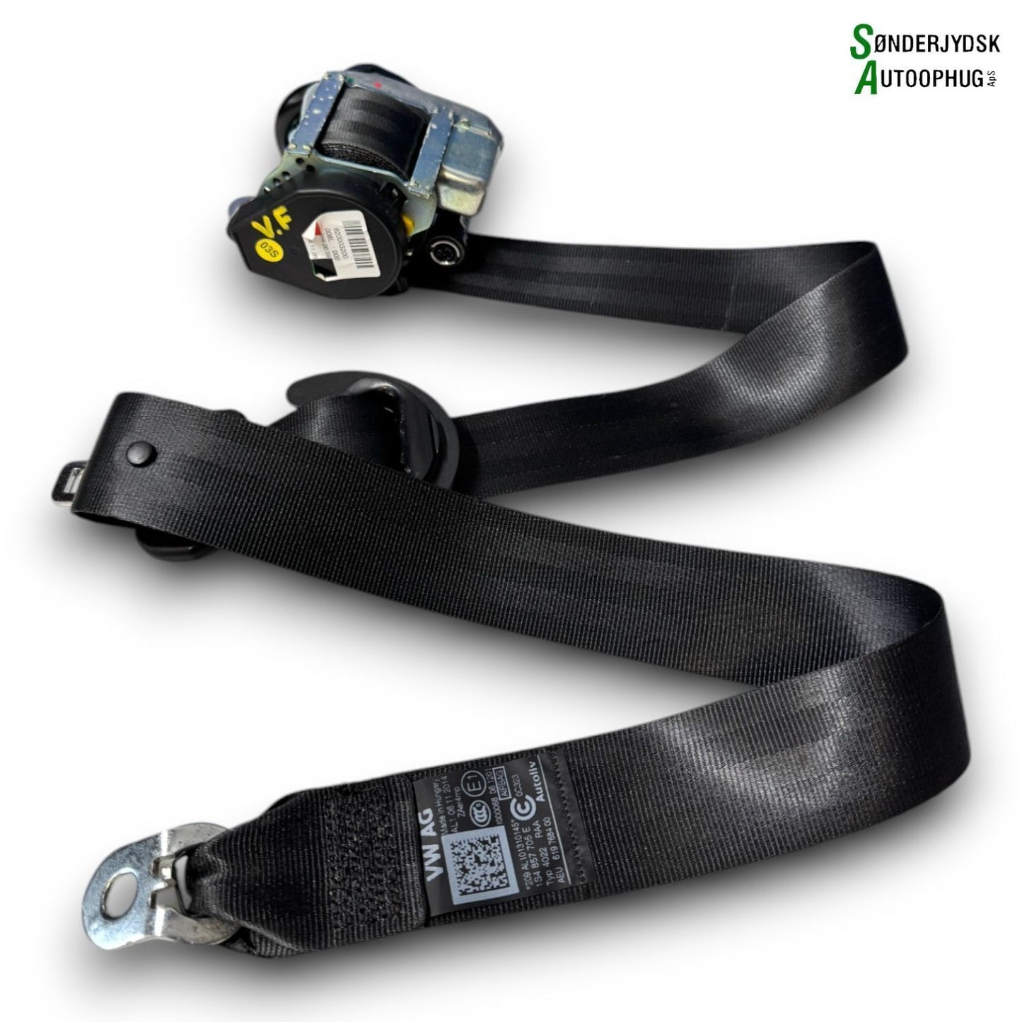 Seat Mii Sikkerhedsseler For Med OEM Nr. 1S3857705E Fra Seat Ophugger