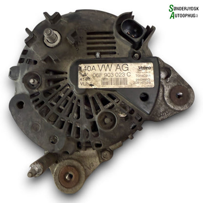 Audi A3 8P Generator Med OEM Nr. 06F903023C Fra Audi Ophugger