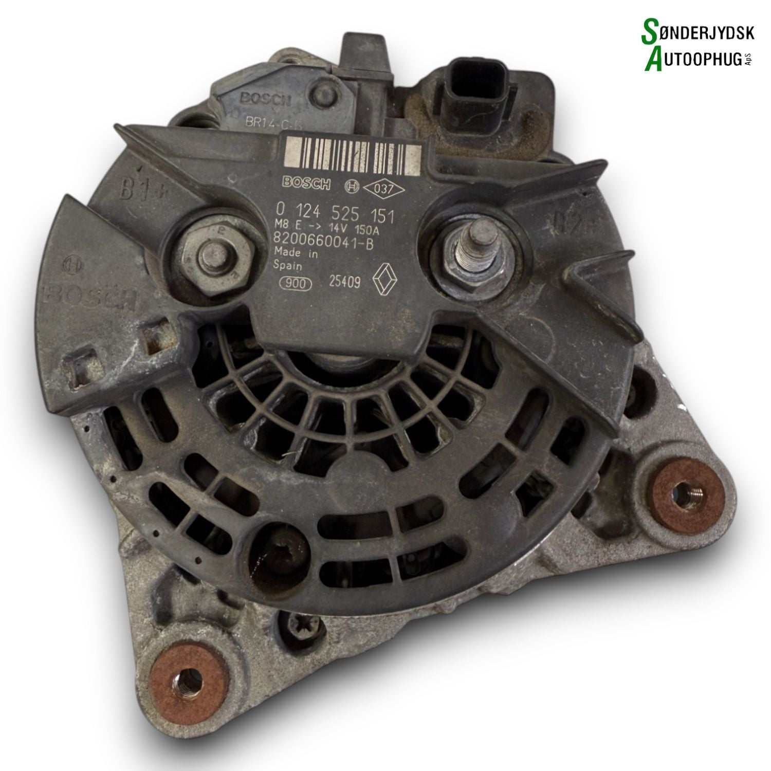 Renault Megane 3 Generator Med OEM Nr. 8200474219 Fra Renault Ophugger
