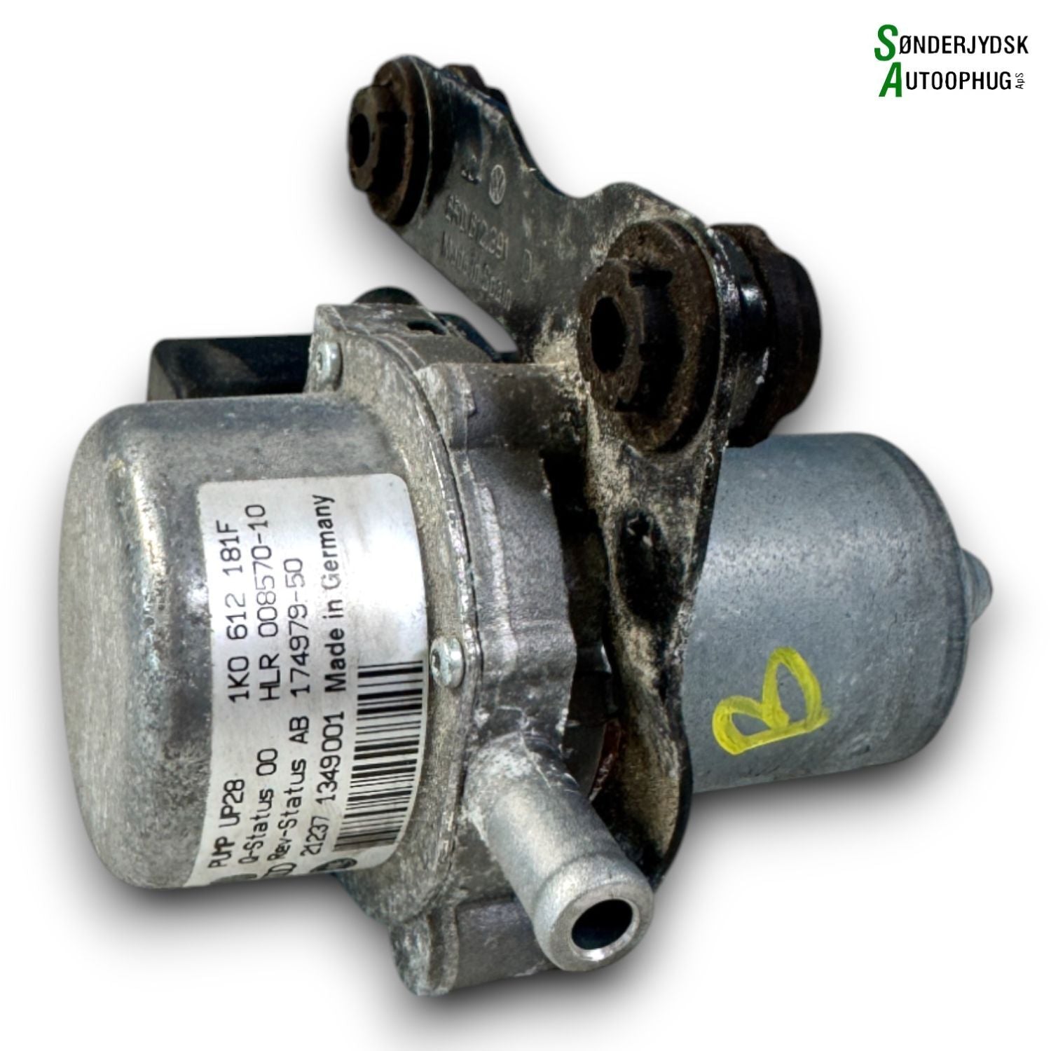 Skoda Fabia Vacuumpumpe Med OEM Nr. 1K0612181F Fra Skoda Ophugger