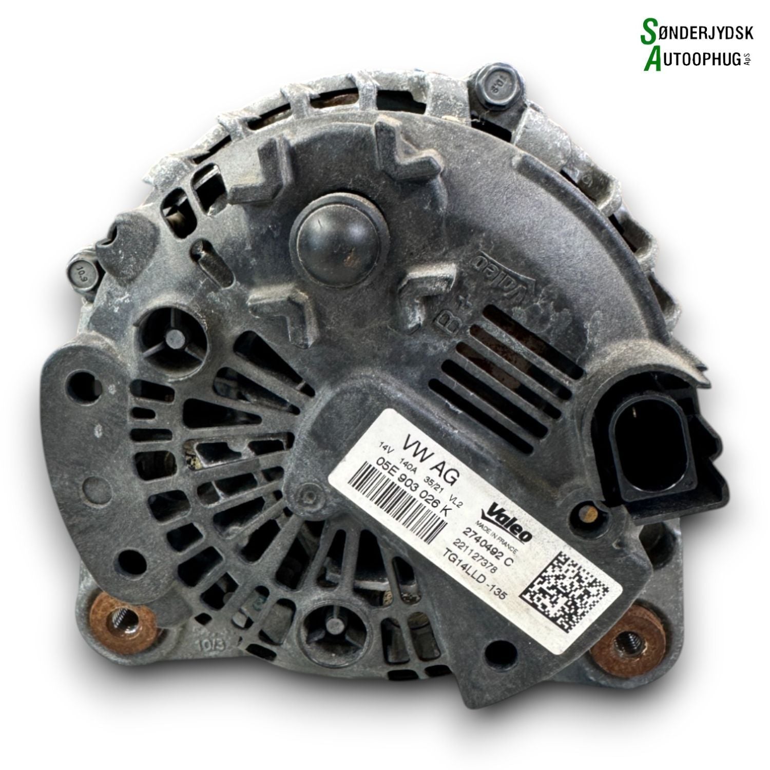 Skoda Fabia Generator Med OEM Nr. 05E903026K Fra Skoda Ophugger
