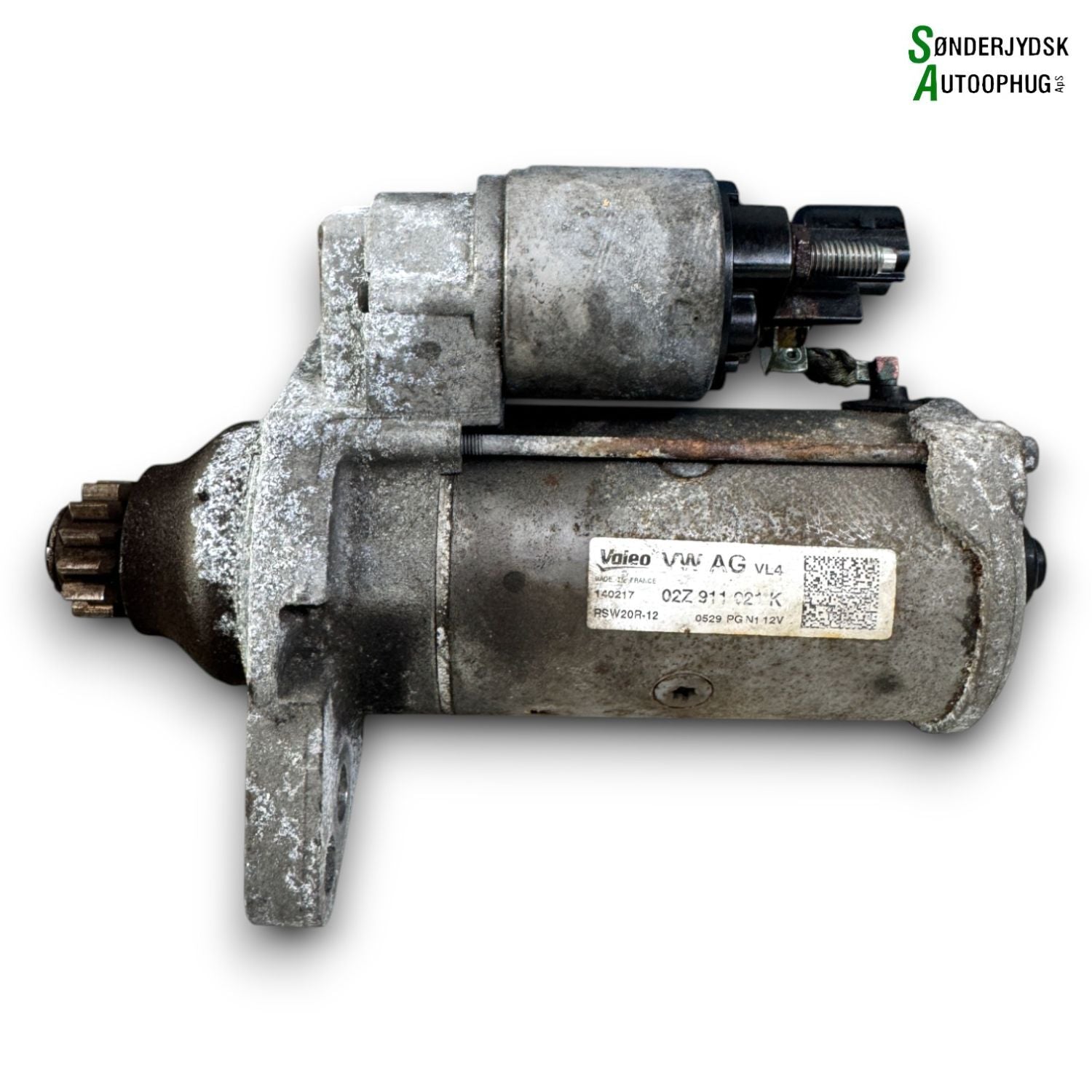 Skoda Fabia Starter Med OEM Nr. 02Z911021K Fra Skoda Ophugger