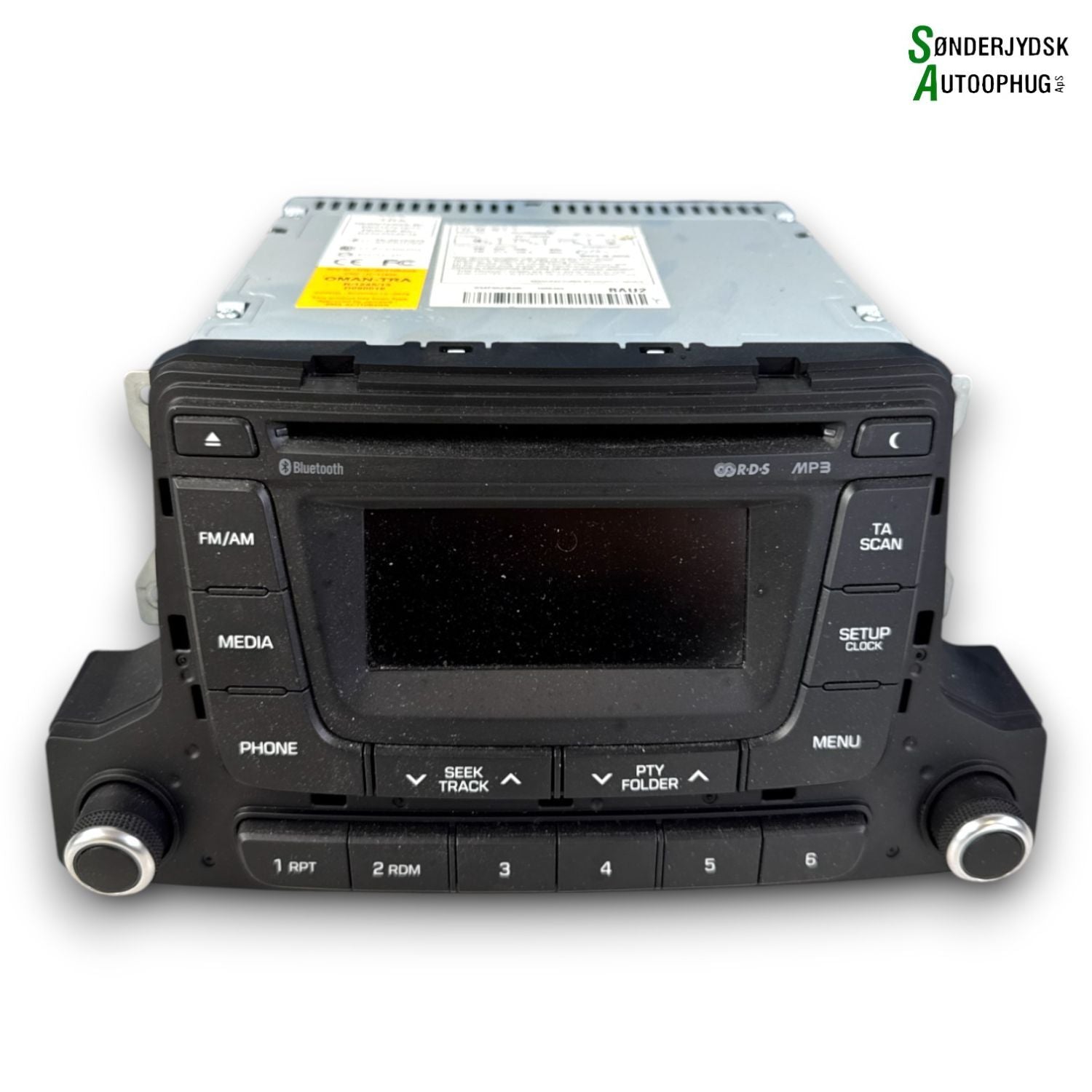 Hyundai I10 Radio, Multi Display Med OEM Nr. 96170B90504X Fra Hyundai Ophugger