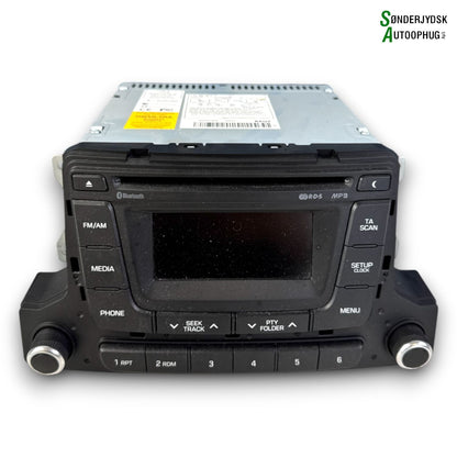 Hyundai I10 Radio, Multi Display Med OEM Nr. 96170B90504X Fra Hyundai Ophugger