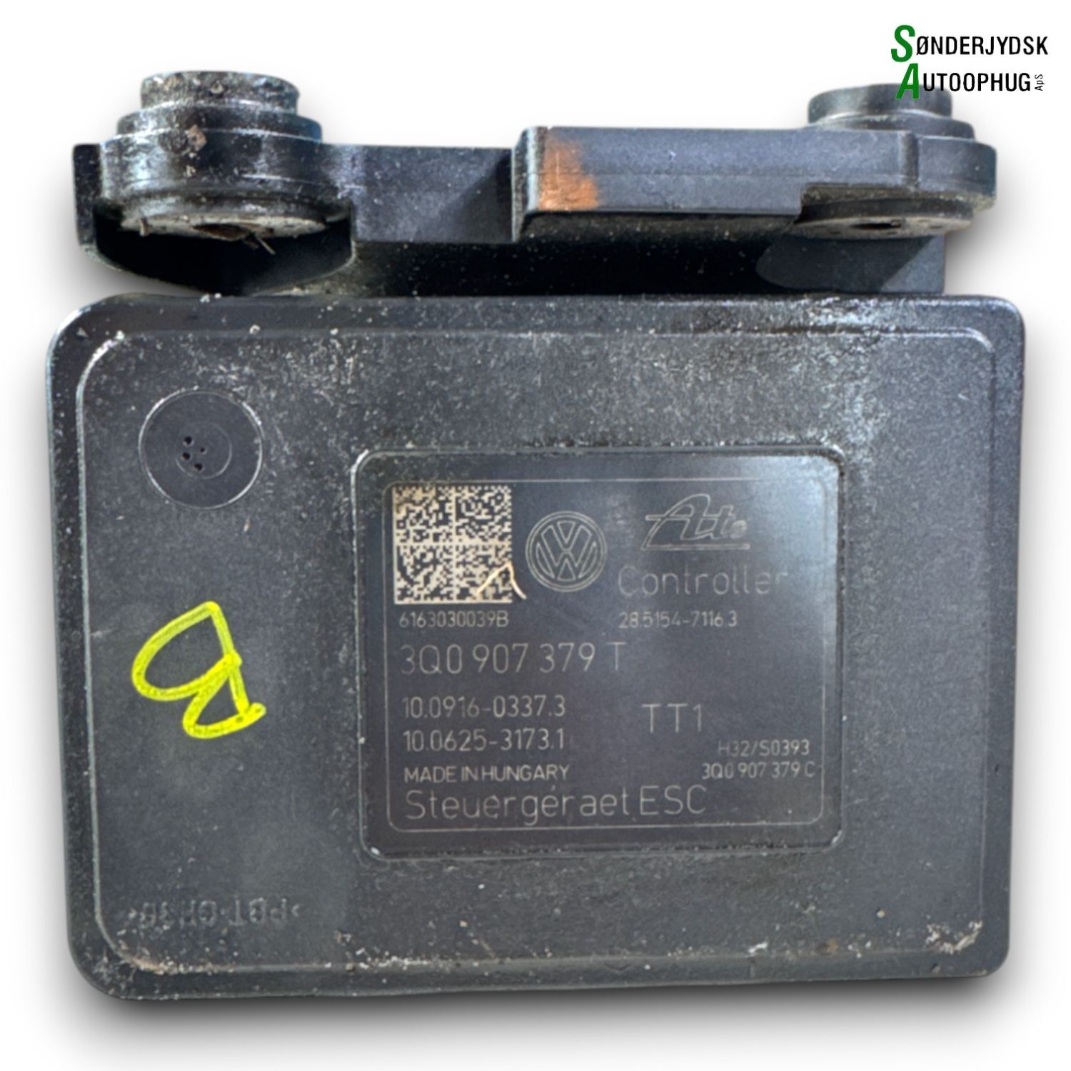 Skoda Octavia ABS Pumpe Med OEM Nr. 3Q0907379T Fra Skoda Ophugger