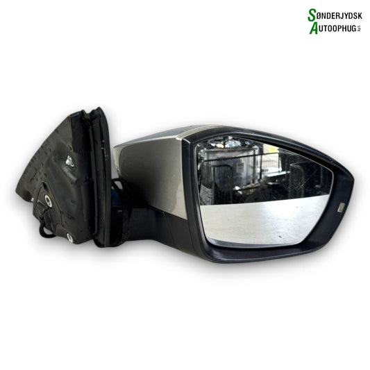 Skoda Octavia Sidespejl Med OEM Nr. 5E0857538AGRU Fra Skoda Ophugger