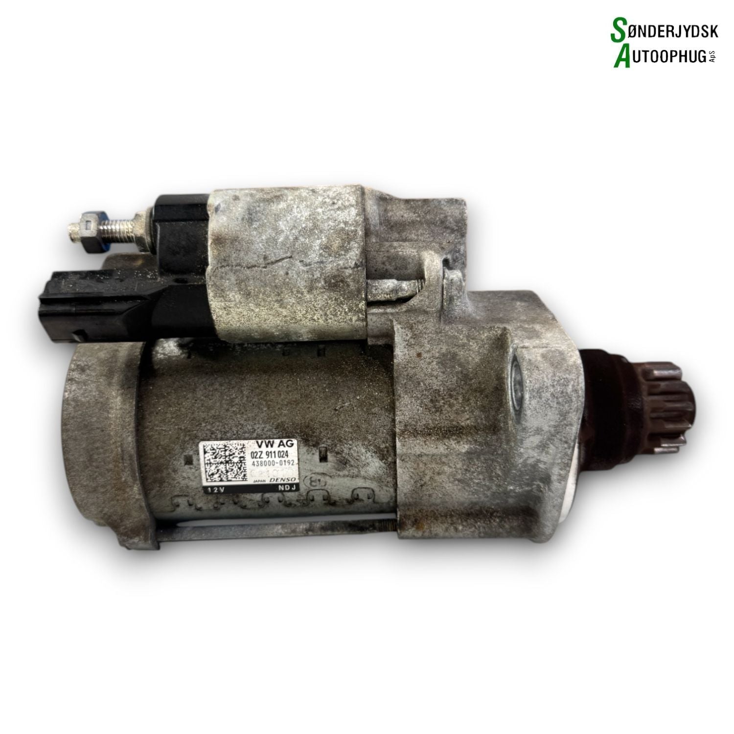 Skoda Octavia Starter Med OEM Nr. 02Z911024 Fra Skoda Ophugger