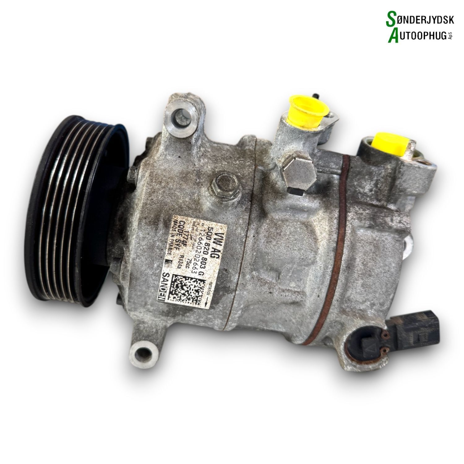 Skoda Octavia Aircondition Pumpe Med OEM Nr. 1K0820859M Fra Skoda Ophugger