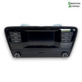 Skoda Octavia Radio, Multi Display Med OEM Nr. 5E0035871A Fra Skoda Ophugger