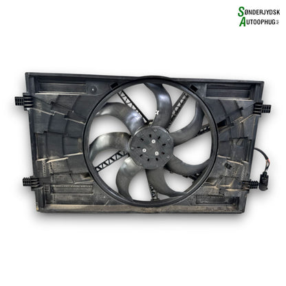 Skoda Octavia Kølerblæser El Med OEM Nr. 5Q0121205BB Fra Skoda Ophugger