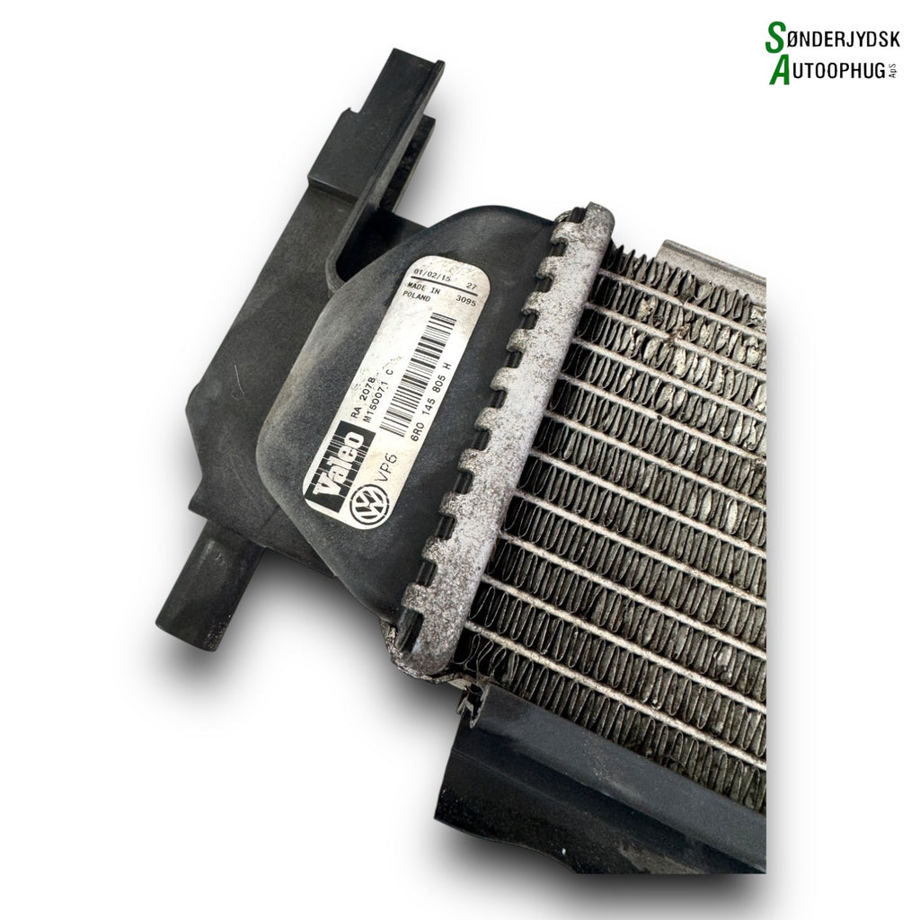 VW Polo 6C Køler Intercooler Med OEM Nr. 6R0145805H Fra VW Ophugger