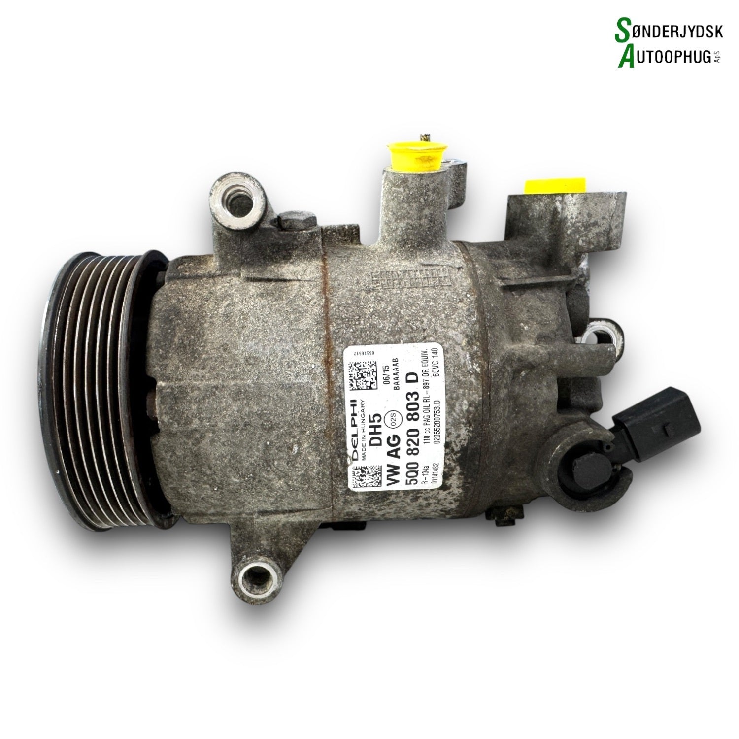 VW Polo 6C Aircondition Pumpe Med OEM Nr. 2E0820803B Fra VW Ophugger