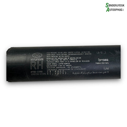 Hyundai Tucson Bagklapsdæmper Med OEM Nr. 81780D3100 Fra Hyundai Ophugger