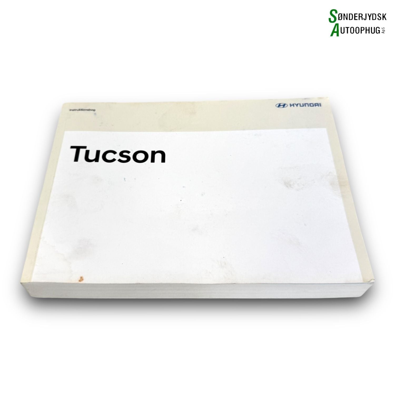 Hyundai Tucson Instruktionsbog Med OEM Nr. Ophugger Fra Hyundai Ophugger