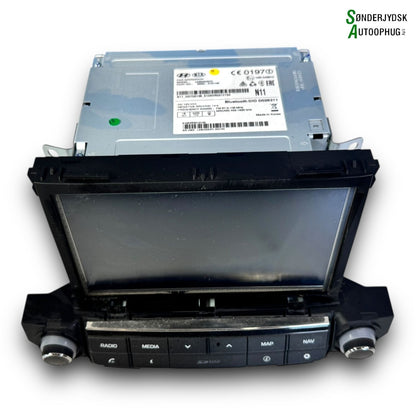Hyundai Tucson Radio, Multi Display Med OEM Nr. 96560D70114X Fra Hyundai Ophugger