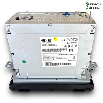 Hyundai Tucson Radio, Multi Display Med OEM Nr. 96560D70114X Fra Hyundai Ophugger