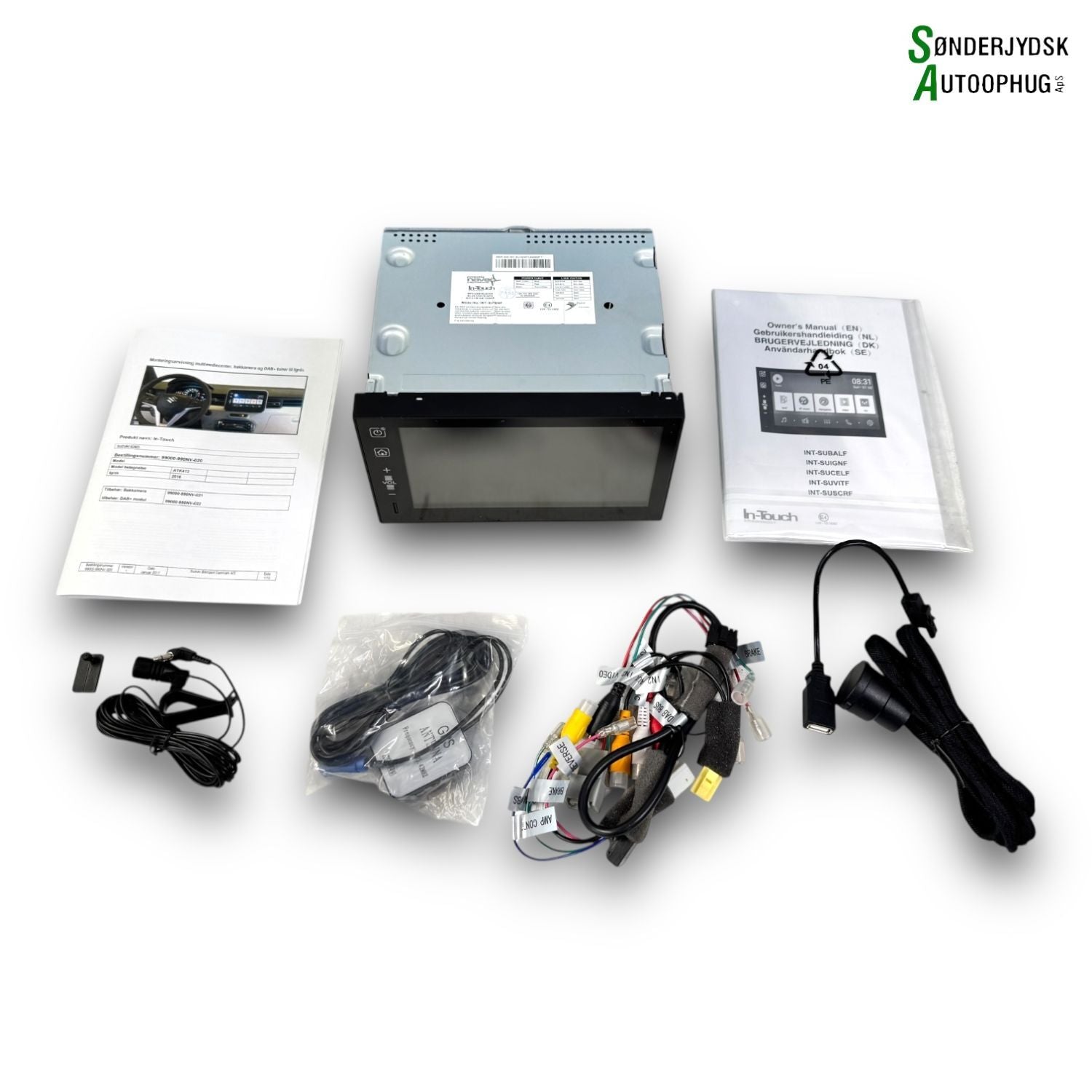 Suzuki Ignis Radio, Multi Display Med OEM Nr. 99000990NV020 Fra Suzuki Ophugger