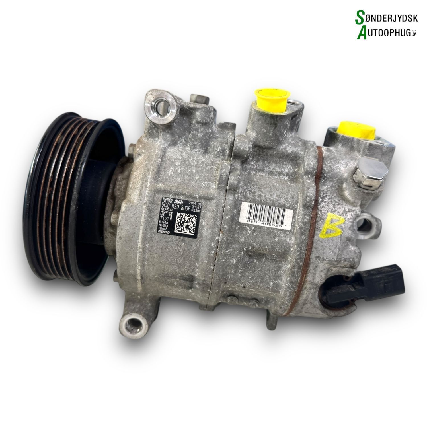 VW Golf 7 AU Aircondition Pumpe Med OEM Nr. 1K0820859SX Fra VW Ophugger