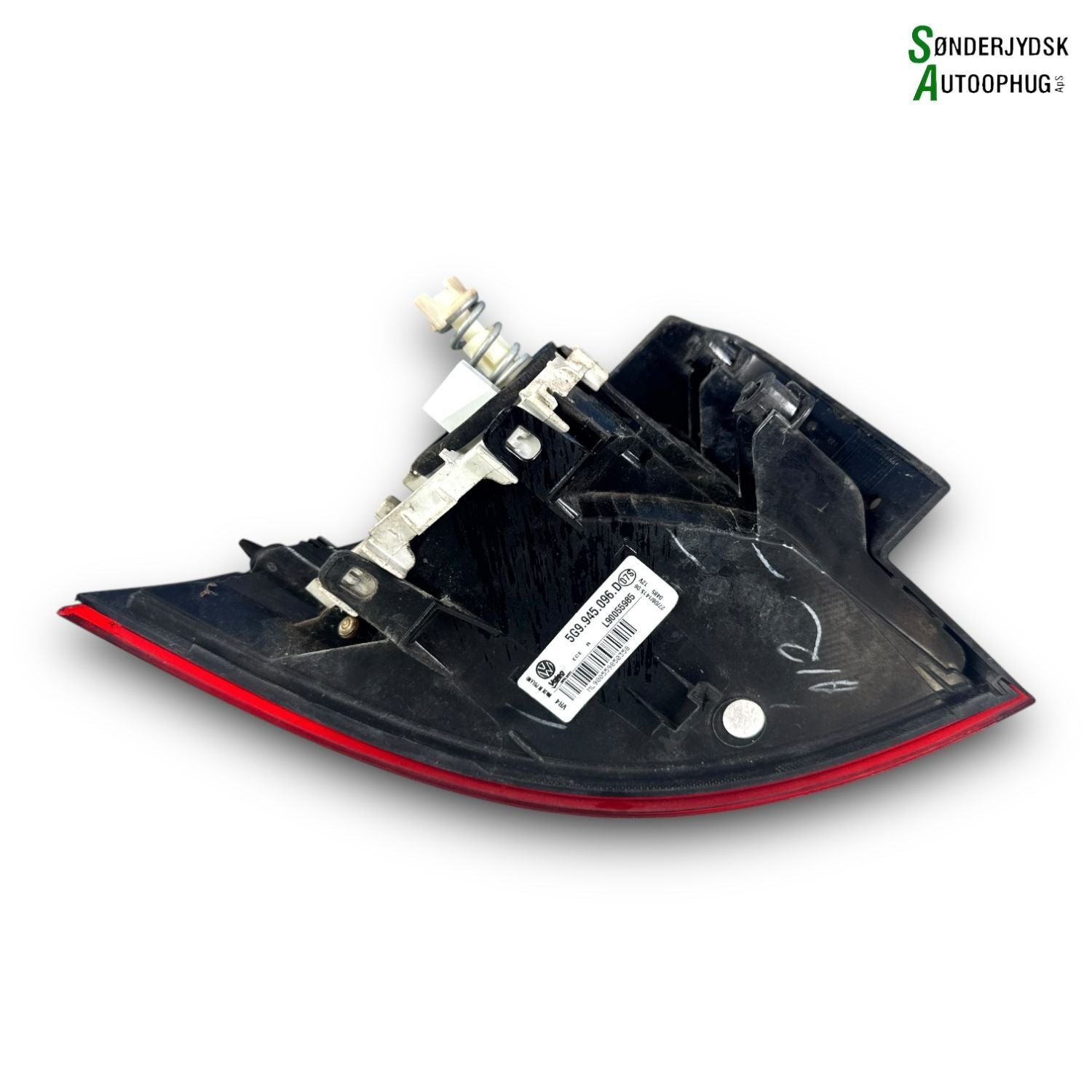 VW Golf 7 AU Baglygte Med OEM Nr. 5G9945096J Fra VW Ophugger