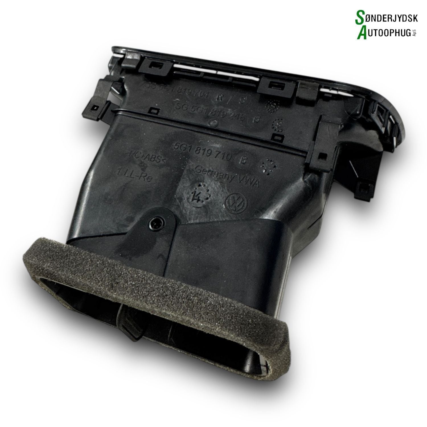 VW Golf 7 AU Friskluftsdyse Med OEM Nr. 5G1819704R Fra VW Ophugger