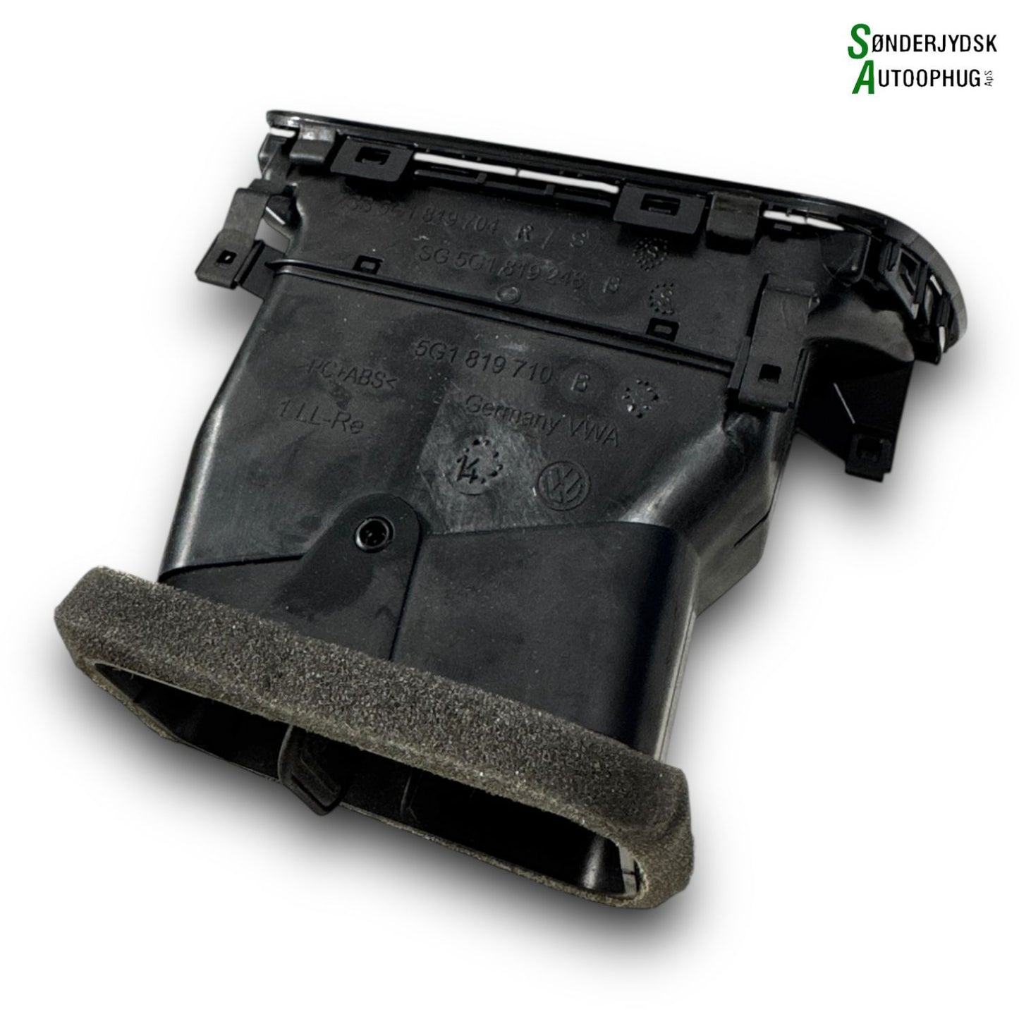 VW Golf 7 AU Friskluftsdyse Med OEM Nr. 5G1819704S Fra VW Ophugger