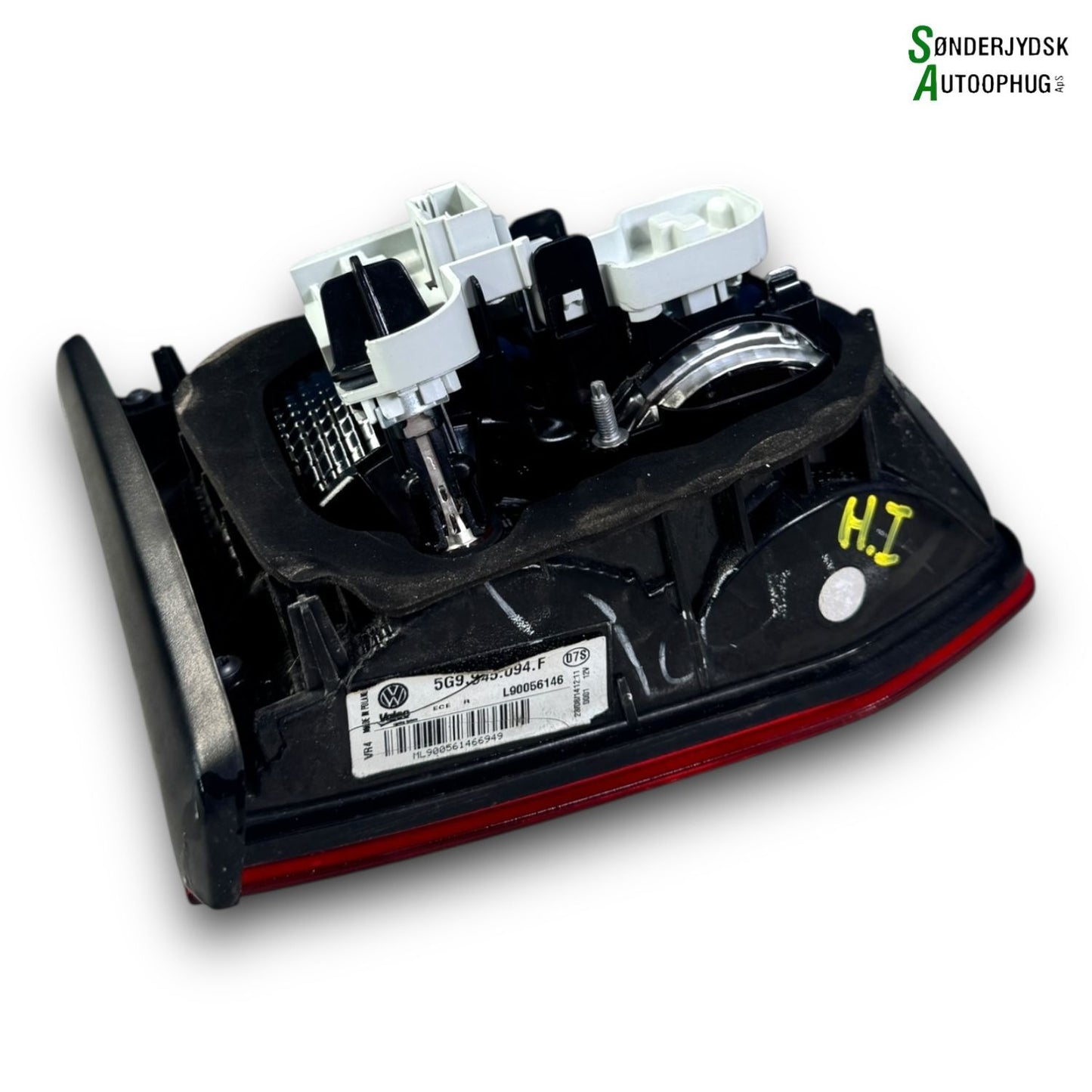 VW Golf 7 AU Baglygte Med OEM Nr. 5G9945094F Fra VW Ophugger