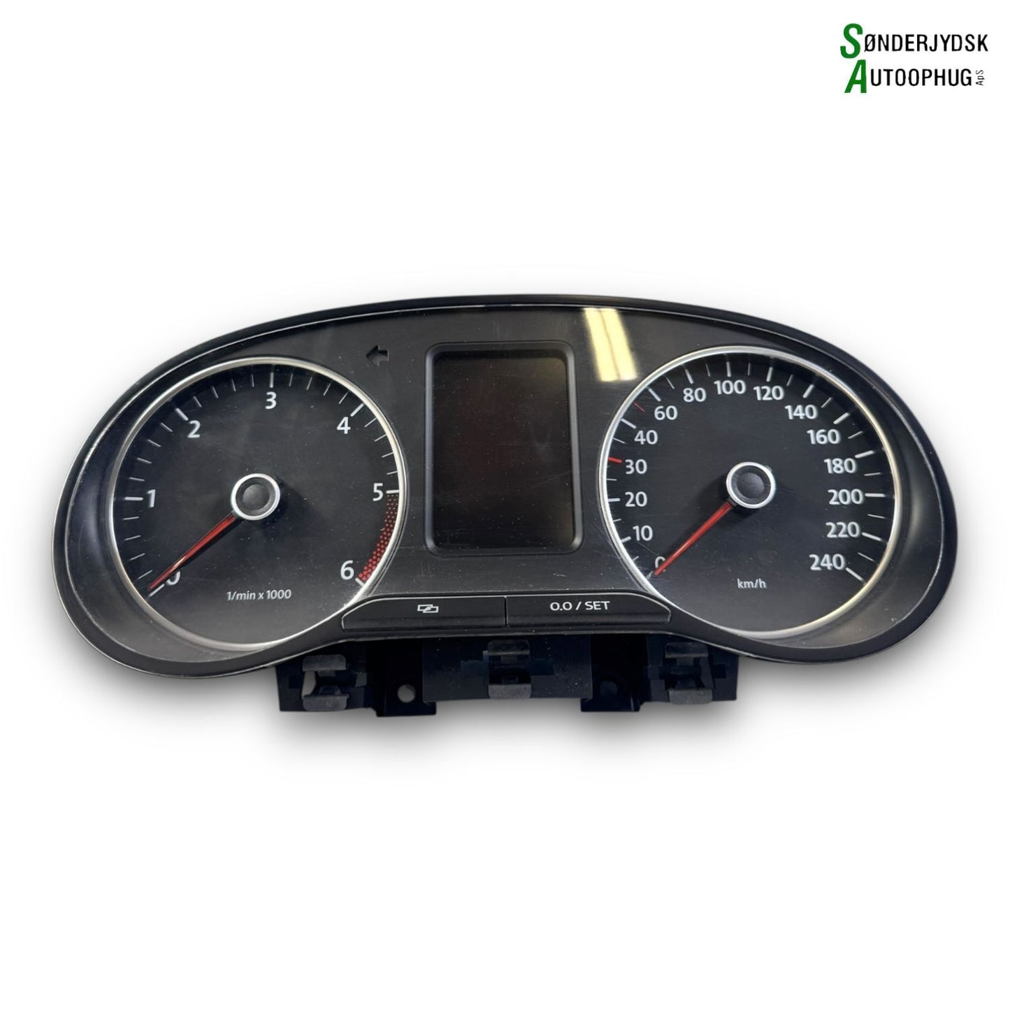 VW Polo 6R Speedometer - Instrument Med OEM Nr. 6R0920861HX Fra VW Ophugger