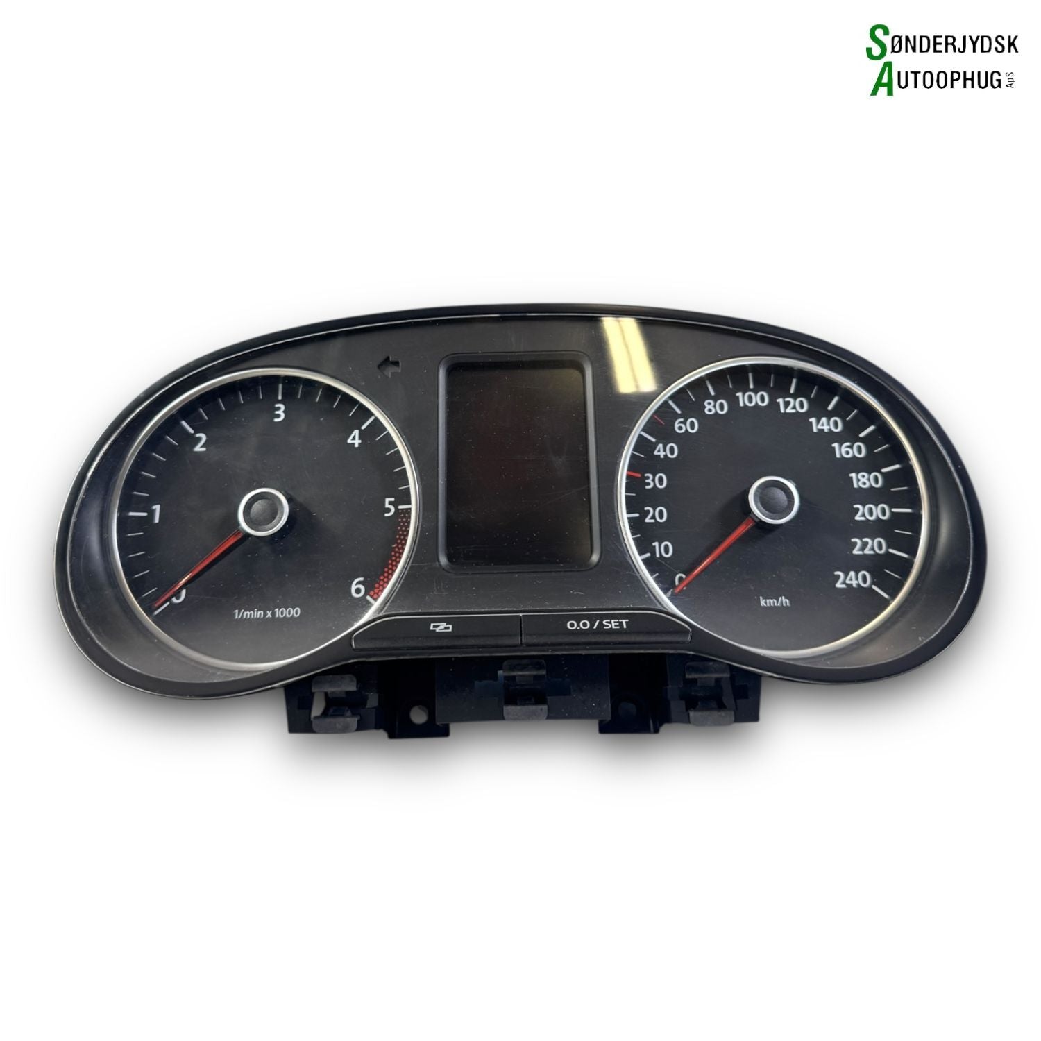 VW Polo 6R Speedometer - Instrument Med OEM Nr. 6R0920861HX Fra VW Ophugger