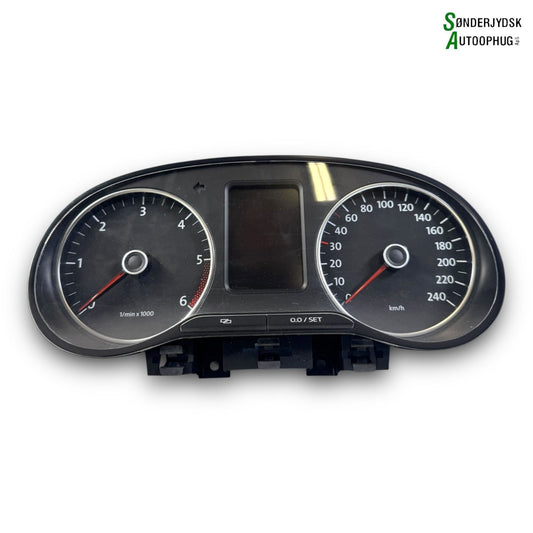 VW Polo 6R Speedometer - Instrument Med OEM Nr. 6R0920861HX Fra VW Ophugger