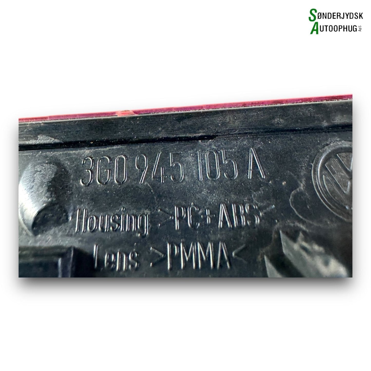 VW Passat 3G Refleks Bag Med OEM Nr. 3G0945105A Fra VW Ophugger