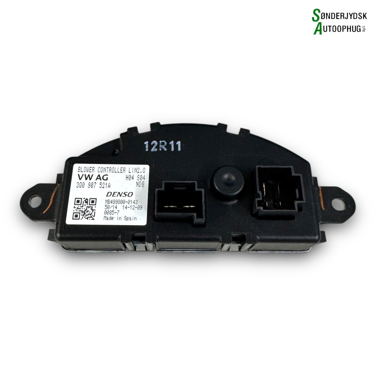 VW Passat 3G Varmemodstand Med OEM Nr. 3Q0907521A Fra VW Ophugger