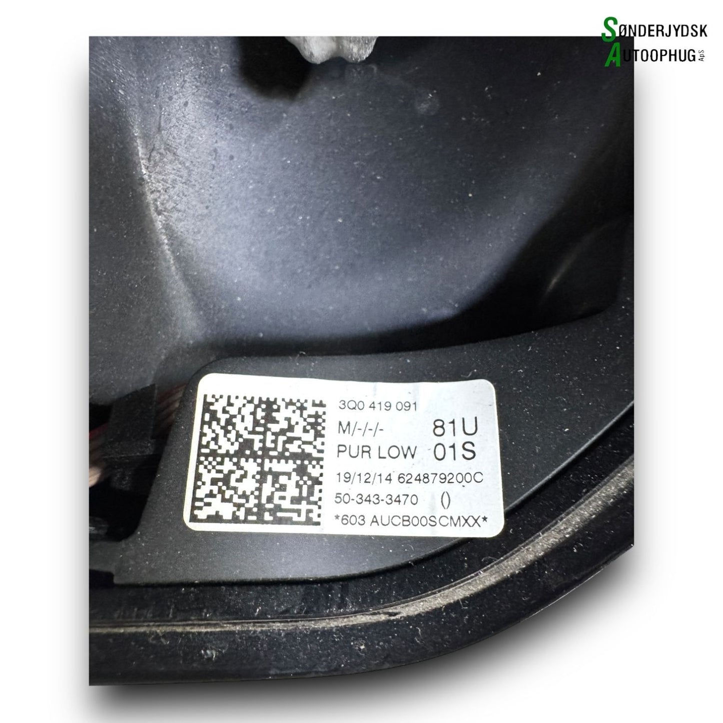 VW Passat 3G Rat Med OEM Nr. 3Q0419091B Fra VW Ophugger