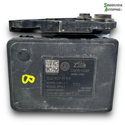 VW Passat 3G ABS Pumpe Med OEM Nr. 3Q0614517AFBEF Fra VW Ophugger