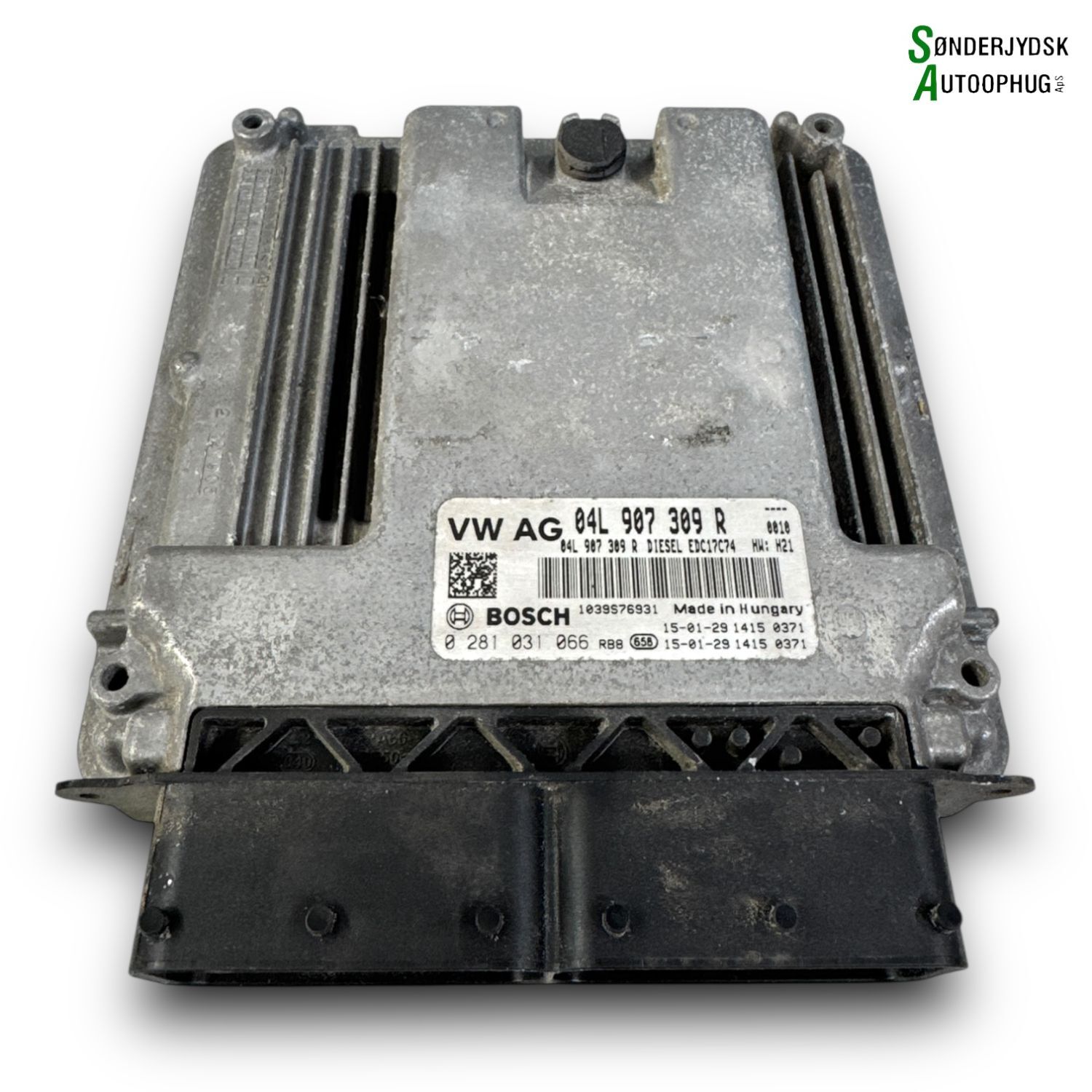 VW Passat 3G Motorstyring - Motorstyreboks - Injection Elboks Med OEM Nr. 04L906026GK Fra VW Ophugger