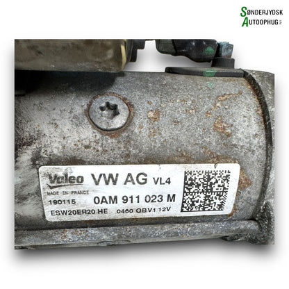 VW Passat 3G Starter Med OEM Nr. 0AM911023GX Fra VW Ophugger