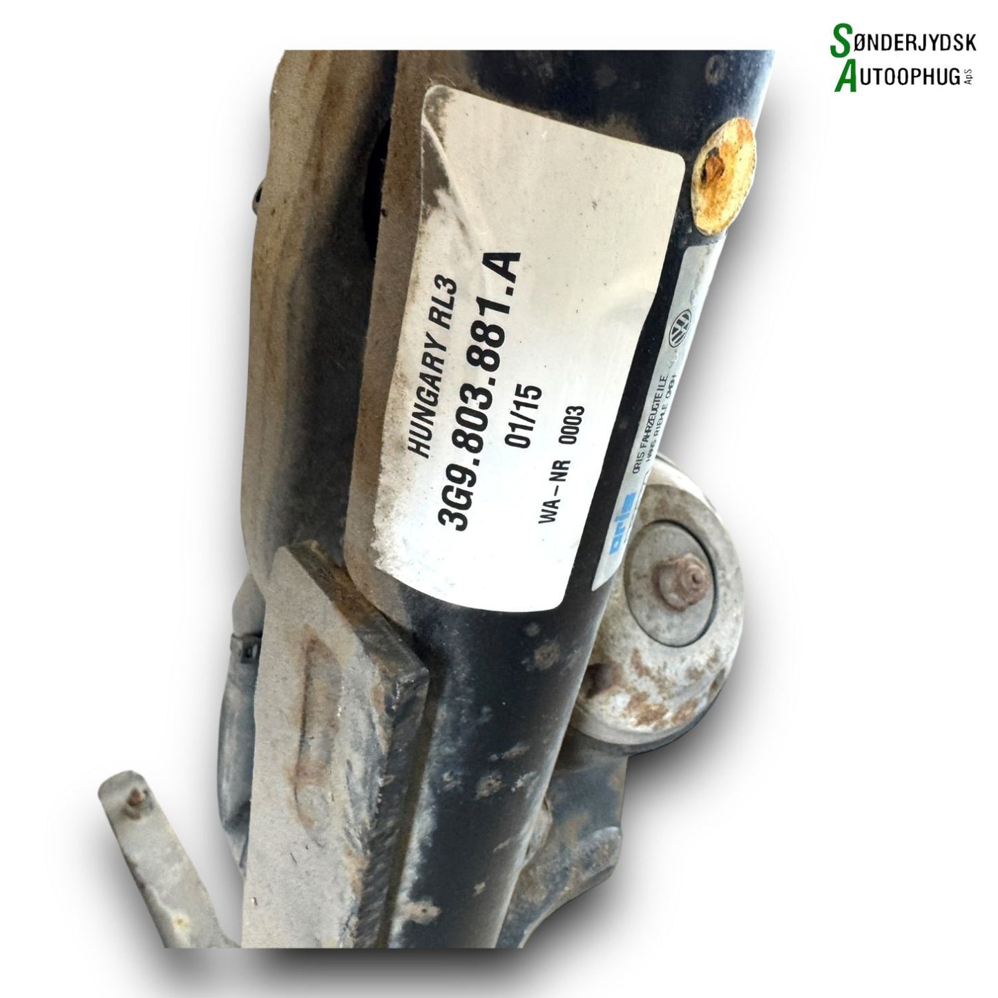 VW Passat 3G Anhængertræk, Aftagel Med OEM Nr. 3Q9803881A Fra VW Ophugger