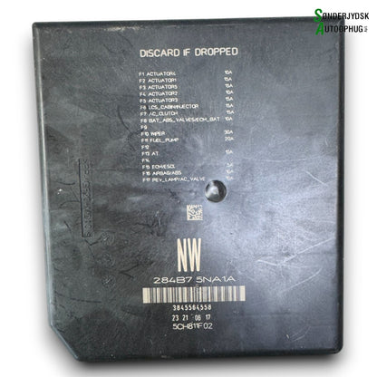 Nissan Qashqai Startspærre Med OEM Nr. 0281033886 Fra Nissan Ophugger