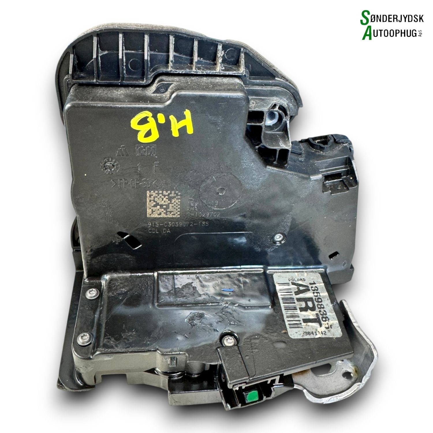 Opel Astra K Dørlås Med OEM Nr. 13533667 Fra Opel Ophugger