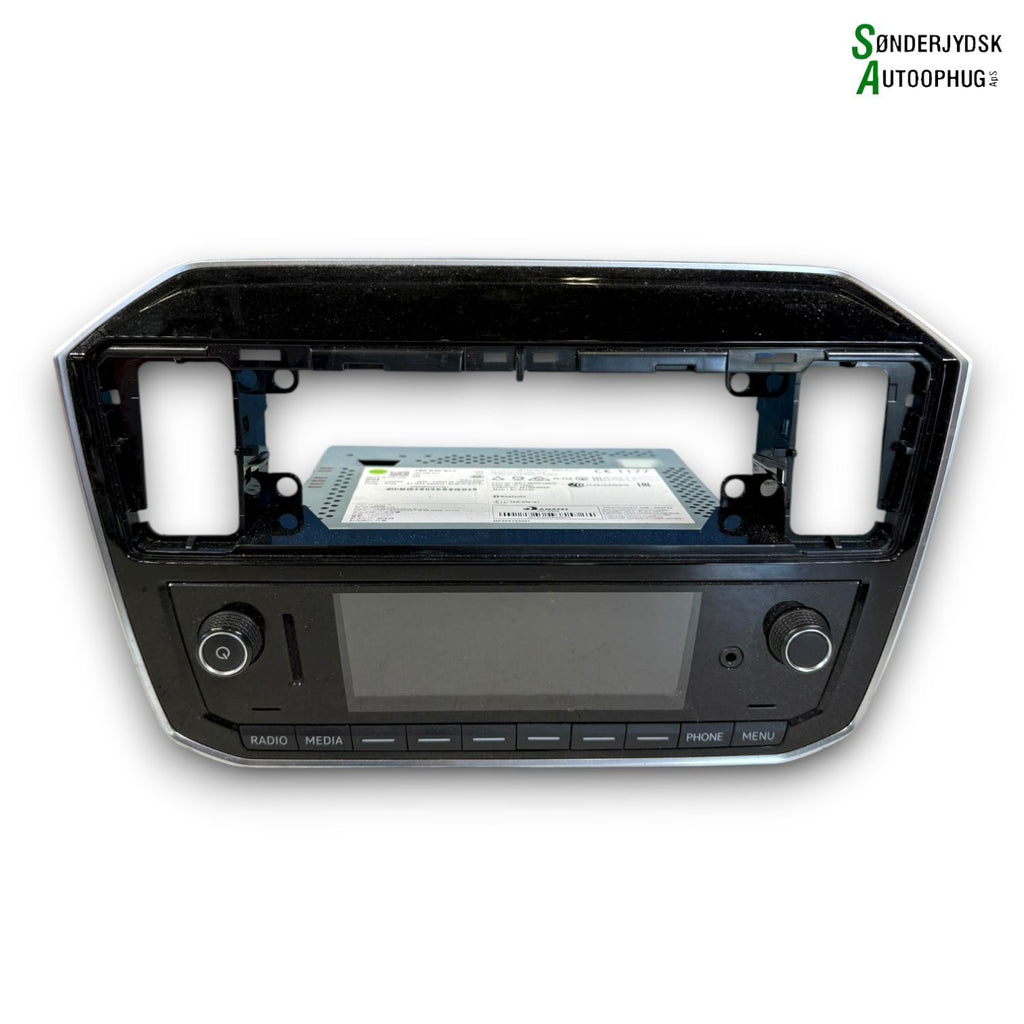 VW Up Radio, Multi Display Med OEM Nr. 1S0035871TAI Fra VW Ophugger