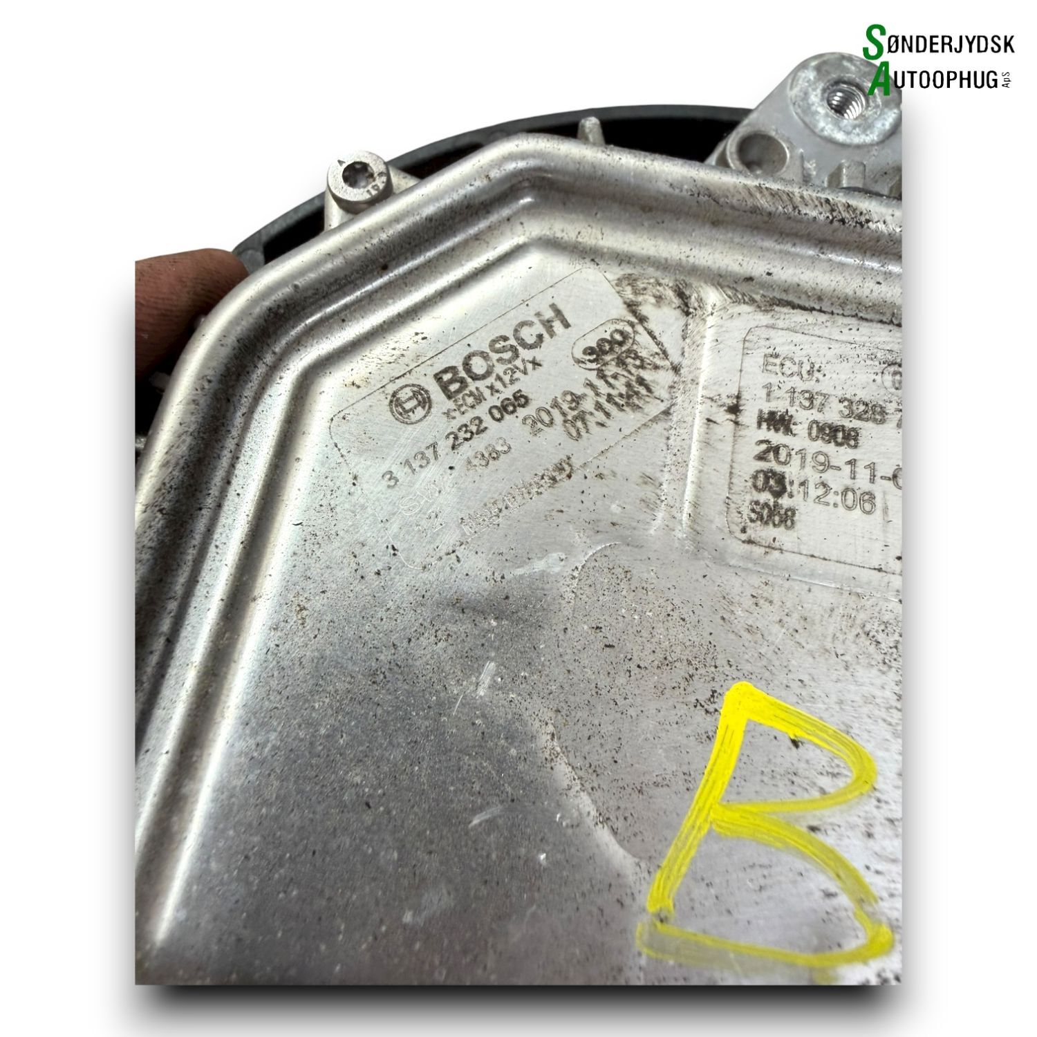 Opel Astra K Kølerblæser El Med OEM Nr. 39146900 Fra Opel Ophugger